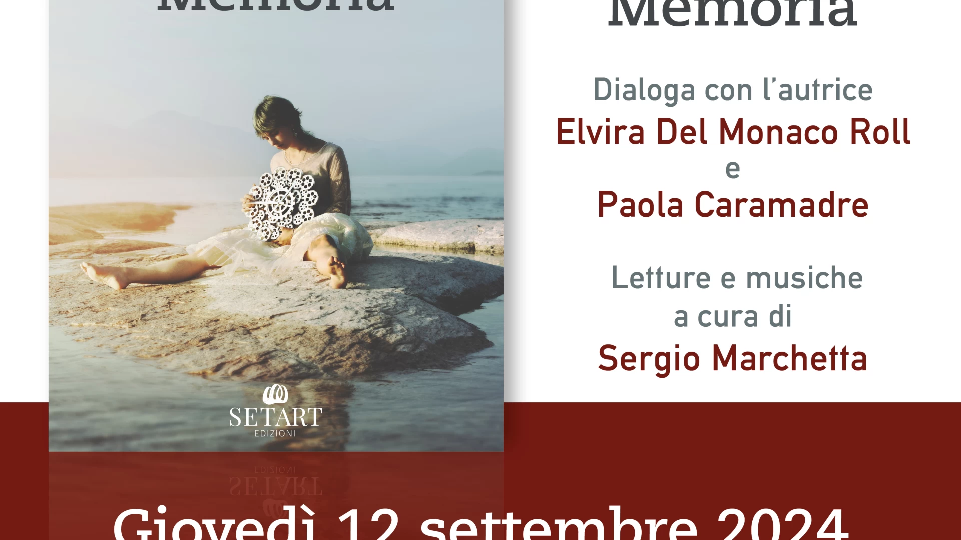 Presentazione della silloge poetica “ Nuda memoria “ di Marilena Ferrante 